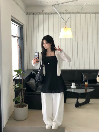 Linen camisole dress