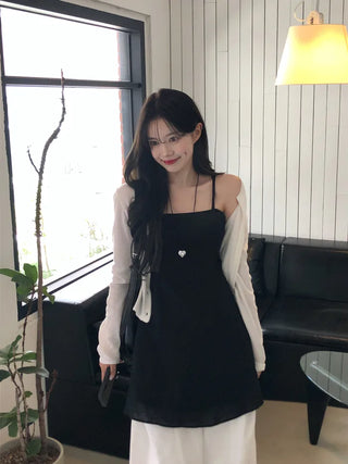 Linen camisole dress