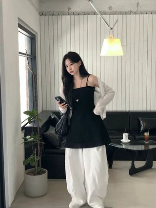 Linen camisole dress