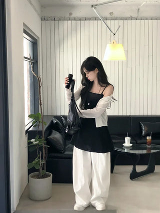 Linen camisole dress