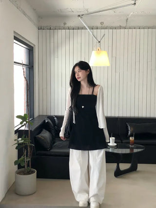 Linen camisole dress