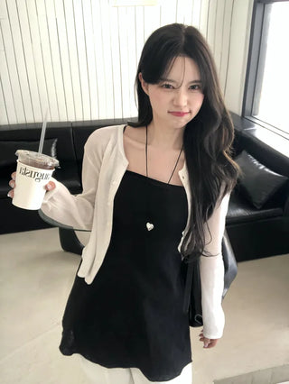 Linen camisole dress