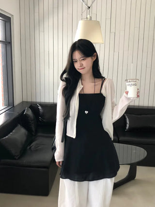 Linen camisole dress
