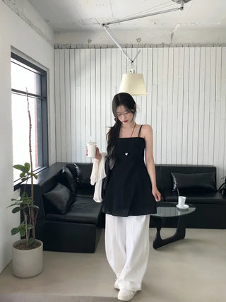 Linen camisole dress