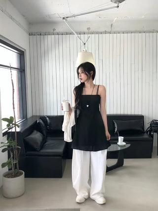Linen camisole dress