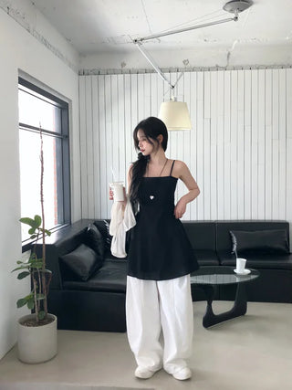 Linen camisole dress