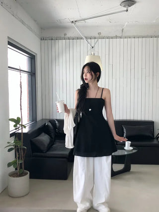 Linen camisole dress