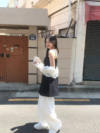 Linen camisole dress