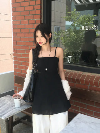 Linen camisole dress