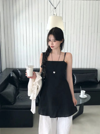 Linen camisole dress