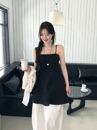 Linen camisole dress
