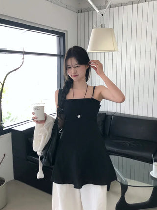 Linen camisole dress