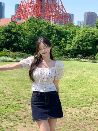 Ribbon blouse