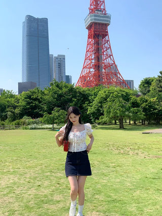 Ribbon blouse