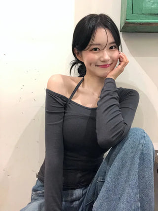 [3-way] Layered Sleeveless Long-Sleeve T-Shirt Set