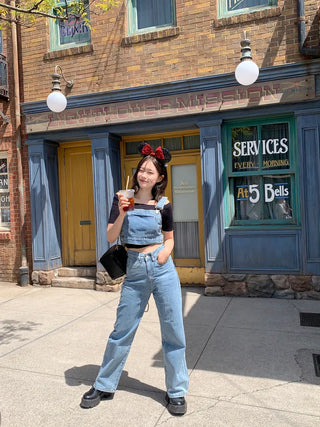 Ribbed Off-Shoulder Cropped Slim Fit T-Shirt (2 colors)