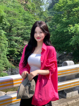Summer Oversized Shirt (8 colors)
