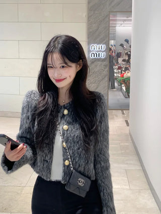Boucle tweed jacket