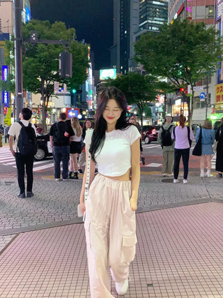 Summer drawstring cargo pants (5 colors)