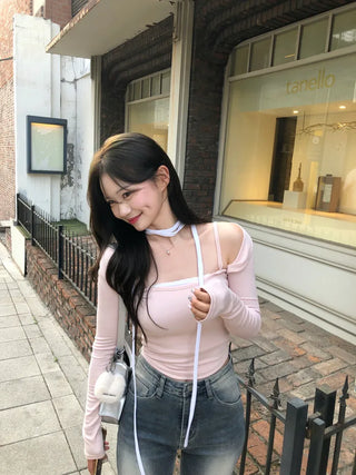 [SET] Sleeveless Bolero Set (7 colors)