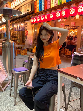 Basic Cropped T-Shirt (12 colors)