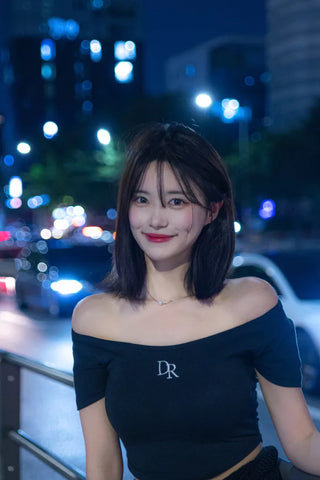 DR Embroidered Logo Cropped T-Shirt (3 colors)