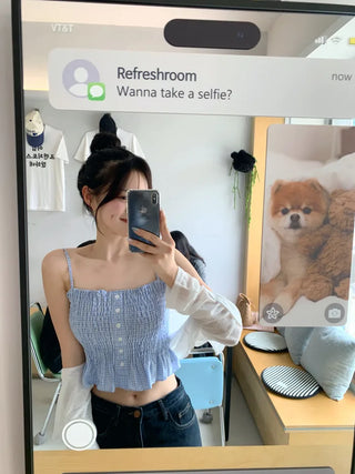 See-through summer cardigan