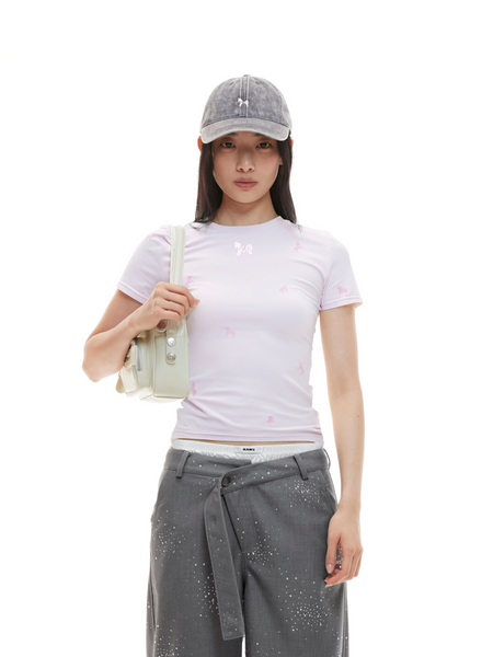 Primrose Pink Pony Tee