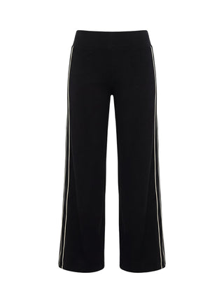 Ascenda Straight Leg Track Pant Black