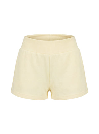 Daybreak Rib Waist Shorts Buttercream