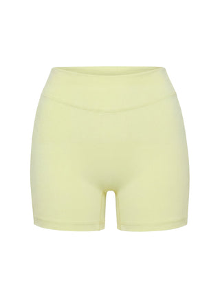 Final Form Active 4" Invisible Scrunch Shorts Lemongrass