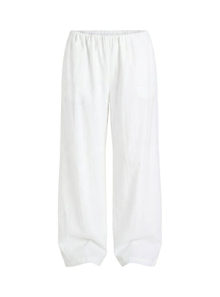 Lunea Concealed Waistband Pants White