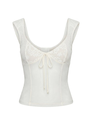 Quani Lace Top Cream