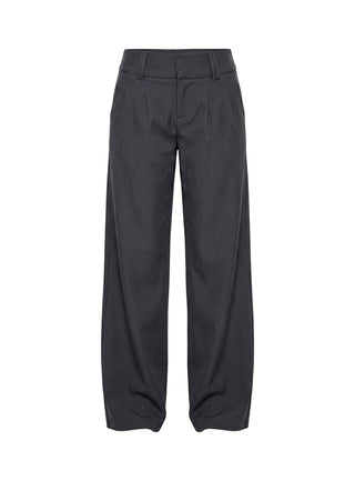 Two Lovers Low Rise Pants Slate