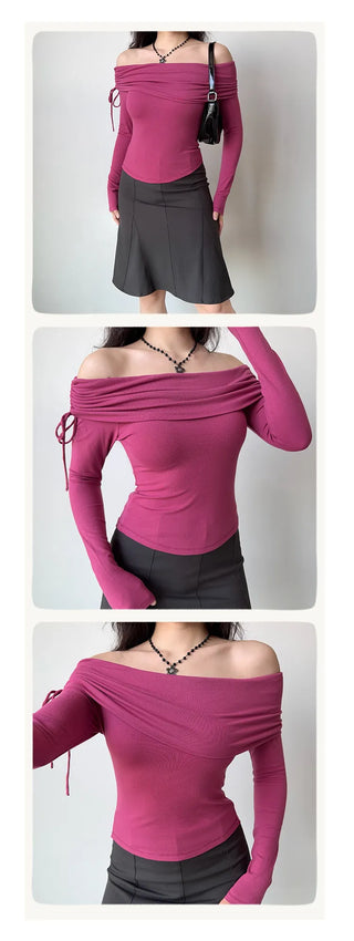 drawstring long sleeve