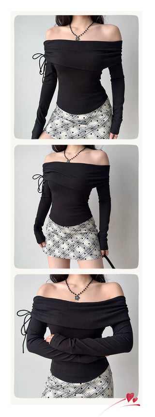 drawstring long sleeve