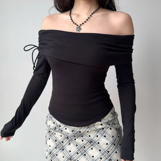 drawstring long sleeve