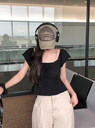 Vintage two-tone cap