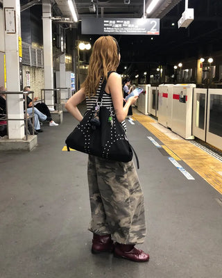 Camouflage Super Wide Cotton Pants