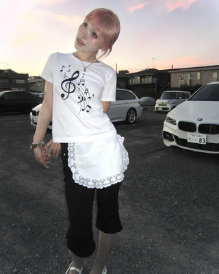 [3rd Re-release] (ORIGINAL) Musical Slim Fit T-Shirt