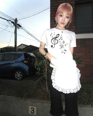 [3rd Re-release] (ORIGINAL) Musical Slim Fit T-Shirt