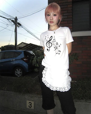 [3rd Re-release] (ORIGINAL) Musical Slim Fit T-Shirt