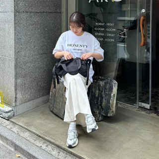 HONESTY Lettering Short-Sleeve T-Shirt
