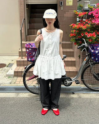 Lovely Ribbon Flat Shoes
