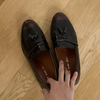 Vintage tassel loafers