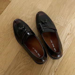 Vintage tassel loafers