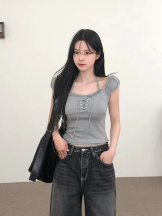 Shirred Layered T-Shirt