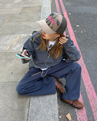 Unisex elasticated cotton pants
