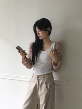 [7 colors] Ribbed Sleeveless Top