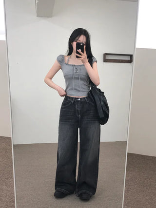 Shirred Layered T-Shirt
